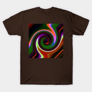 Swirl Retro T-Shirt